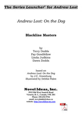 3020.03-BLMAL-Andrew Lost: On the Dog (by J. C. Greenburg) Blackline Masters* (2014 Edition) (Downloadable Version)