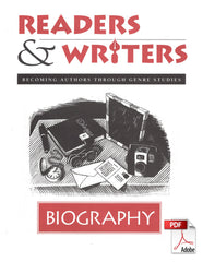 8001.01-RWBIO Biography (Readers & Writers: Becoming Authors Through Genre Studies) (Downloadable Version)