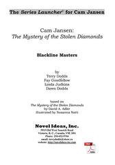 3015.03BLMMSD-Cam Jansen: Mystery of the Stolen Diamonds (by David A. Adler)  Blackline Masters* (2014 Edition) (Downloadable Version)