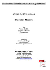 3024.05-BLMFFD-Ferno the Fire Dragon (by Adam Blade) Blackline Masters* (Downloadable Version)
