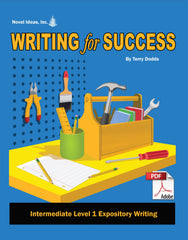 9011-1 WFSI1E Writing for Success: Intermediate Level 1--Expository Writing (Downloadable Version)