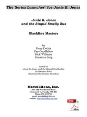 3009.03-BLMJJ Junie B. Jones Series: Junie B. Jones and the Stupid Smelly Bus (by Barbara Park) Blackline Masters* (2015 Edition) (Downloadable Version)