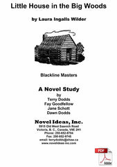 2053.03-BLMLH Little House in the Big Woods (by Laura Ingalls Wilder) Blackline Masters* (2020 Version) (Downloadable Version)