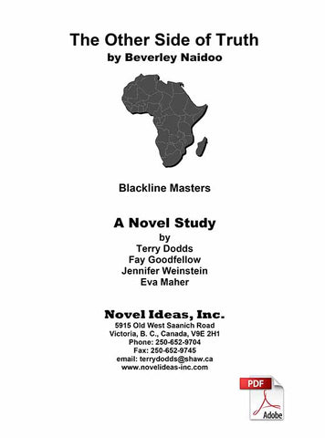 2054.06-BLMOST The Other Side of Truth (by Beverley Naidoo) Blackline Masters* (Downloadable Version)