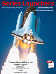 3007.04-SL2GK [Judy Blume Series] The One in the Middle Is the Green Kangaroo (Judy Blume) Teacher Materials and Student Workbook (2024 Edition) (Downloadable Version)