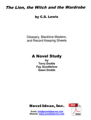 2061.04-BLMLWW The Lion, the Witch, and the Wardrobe (by C. S. Lewis) Blackline Masters* (2016 Edition) (Downloadable Version)