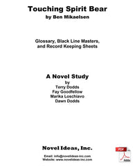 2050.15-BLMTSB Touching Spirit Bear (by Ben Mikaelsen) Blackline Masters* (2020 Edition) (Downloadable Version)