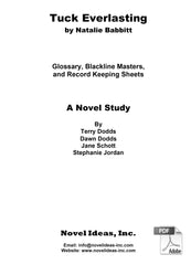 2058.03-BLMTE Tuck Everlasting (by Natalie Babbitt) Blackline Masters* (2021 Edition) (Downloadable Version)