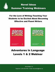 Adventures in Language Levels 1 and 2 Webinar
