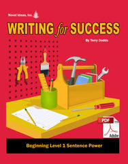 9001-1 WFSB1SP Writing for Success: Beginning Level 1--Sentence Power Teacher Materials (Downloadable Version)