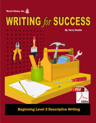 9003-1 WFSB3D Writing for Success: Beginning Level 3--Descriptive Writing (Downloadable)