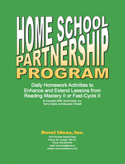 5001.01-4HSPP Home School Partnership Program Black Line Masters Packet