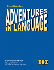 1014-3SB Adventures in Language Level III (2014 Edition) - Student Workbook