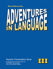 1016-3TPP Adventures in Language Level III (2014 Edition)  - Teacher Presentation Book*