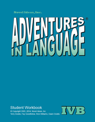 1026-4B SB Adventures in Language Level IVB (2014 Edition) - Student Workbook