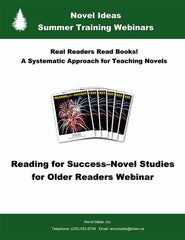 Reading for Success—Novel Studies for Older Readers Webinar