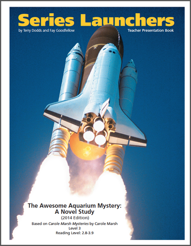 3024.01-SL3AAM [Carole Marsh Mysteries] The Awesome Aquarium Mystery (by Carole Marsh) Teacher Materials (2014 Edition)