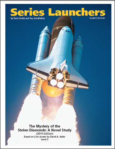 3015.02-WBMSD [Cam Jansen Series Series] The Mystery of the Stolen Diamonds (by David A. Adler) Student Workbook (10) (2014 Edition)